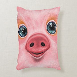 Happy Baby Pig Pillow - Smile Dekokissen