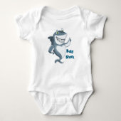 Happy Baby Shark Baby Strampler (Vorderseite)