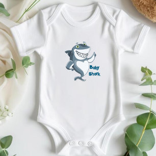 Happy Baby Shark Strampler