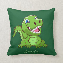 Happy Baby T-Rex Dinosaur Kissen