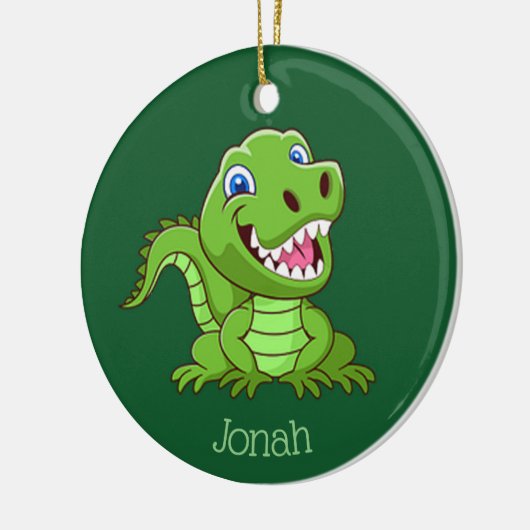 Happy Baby T-Rex Dinosaur Ornament (Links)
