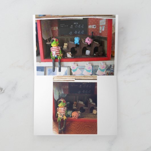 Happy Back to School Karte (Innenseite)