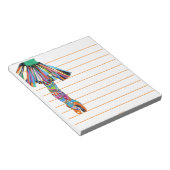 Happy Ballerina Notizblock (angewinkelt)