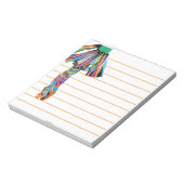 Happy Ballerina Notizblock (Rotiert)