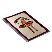 Happy Ballerina Notizblock (Rechte Seite)