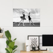 Happy ballerinas poster (Heimbüro)