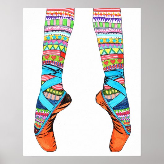 Happy Ballet Poster (Vorne)