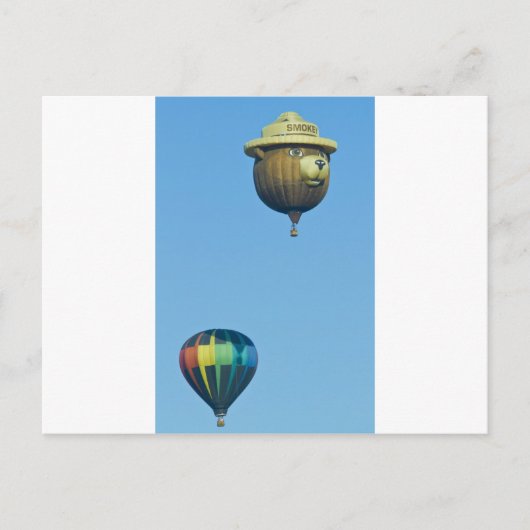 Happy Balloons Postkarte (Vorderseite)