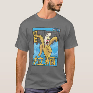Happy Banana Digital Japan Style 80er Otaku Vaporw T-Shirt