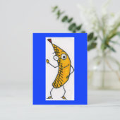 HAPPY BANANA POSTKARTE (Stehend Vorderseite)