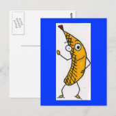 HAPPY BANANA POSTKARTE (Vorne/Hinten)