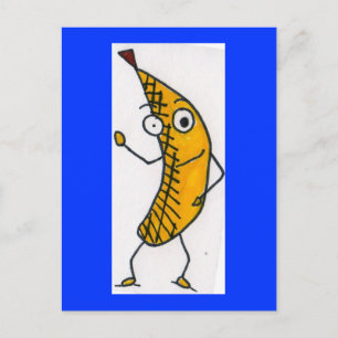 HAPPY BANANA POSTKARTE