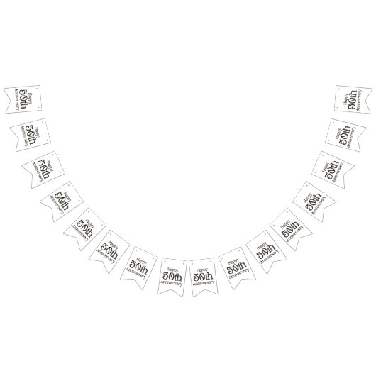 Happy Banner zum 50. Jubiläum (Alle)