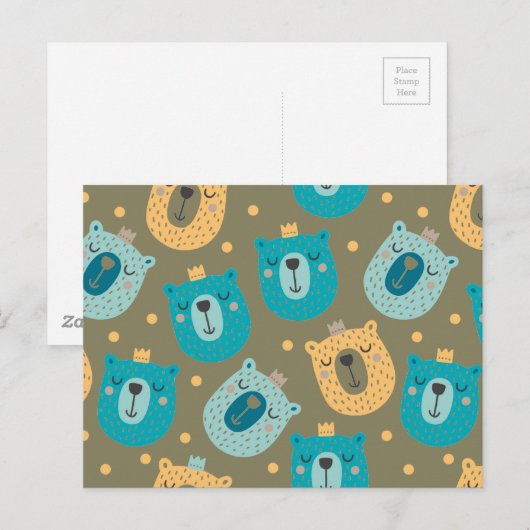 Happy Bar Kings Postkarte (Vorne/Hinten)