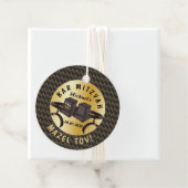 Happy Bar Mitzvah 20XX Gold Decorative Geschenkanhänger (Beispiel)