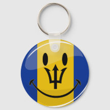 Happy Barbados Flag