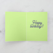 Happy Barkday! Corgi Birthday Card Dankeskarte (Innenseite)