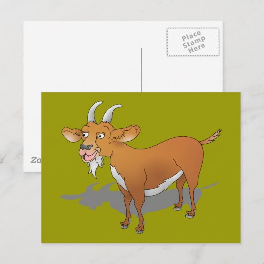 Happy Bartan Postkarte (Vorne/Hinten)