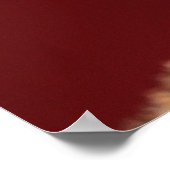 Happy Bartded Dragon Poster (Ecke)