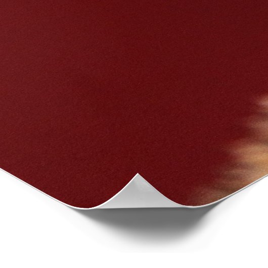 Happy Bartded Dragon Poster (Ecke)