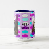 Happy Basset Hound Osterkaffee Tasse (Zentrum)