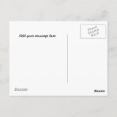 Happy Bastille Day Postkarte (Rückseite)