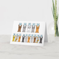 Happy Bat Mitzvah Cartoon Katzen