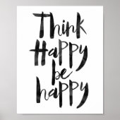 Happy Be Happy Poster (Vorne)