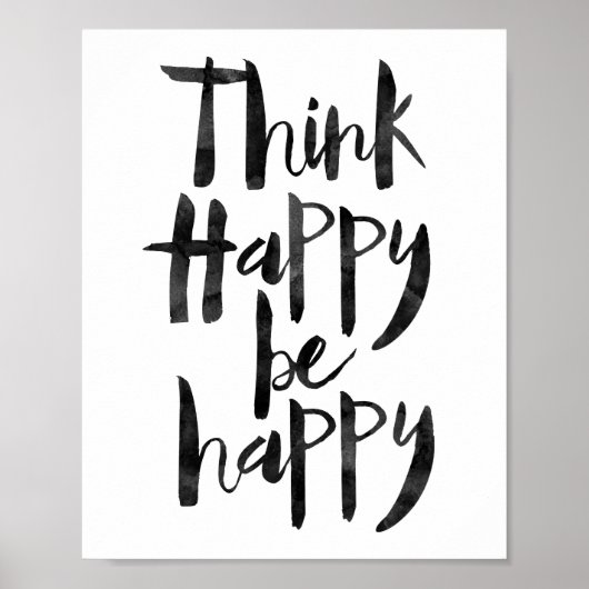 Happy Be Happy Poster (Vorne)