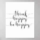 Happy Be Happy Poster (Vorne)