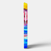 Happy Beach Dancer Primärfarben Case-Mate iPhone Hülle (Rückseite / Links)