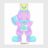 Happy Bear Aufkleber (Blatt)