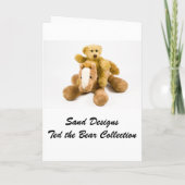 Happy Bear Day - Geburtstag Einladung (Rückseite)