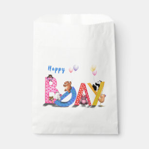 Happy Bear Party Geburtstag Gunst Bags Geschenktütchen