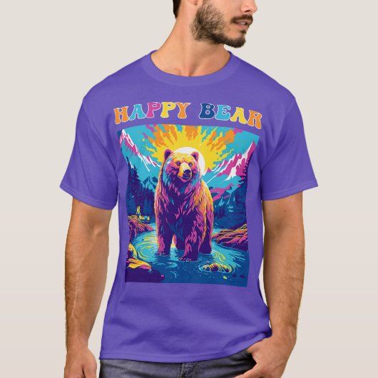 Happy Bear T-Shirt (Vorderseite)