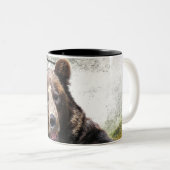 Happy Bear Zweifarbige Tasse (VorderseiteRechts)