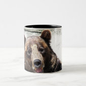 Happy Bear Zweifarbige Tasse (Mittel)