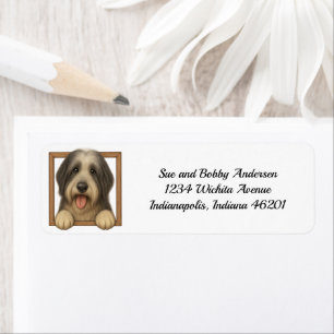 Happy Bearded Collie Rücksendeadresse