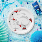 Happy Bears Paper Tellers Weihnachten Pappteller (Party)