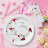 Happy Bears Paper Tellers Weihnachten Pappteller (Party)