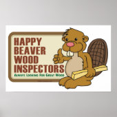 Happy Beaver Poster (Vorne)