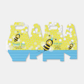 Happy Bee Birthday Gable Box Geschenkschachtel (Ungefaltet)