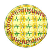 Happy Bee Day Birthday Bumblebee Baseball (Vorderseite Links)