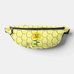 Happy Bee Day Birthday Bumblebee Bauchtasche