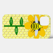 Happy Bee Day Birthday Bumblebee Case-Mate iPhone Hülle (Rückseite (Horizontal))