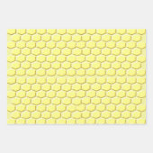 Happy Bee Day Birthday Bumblebee Geschenkpapier Set (Vorderseite 3)