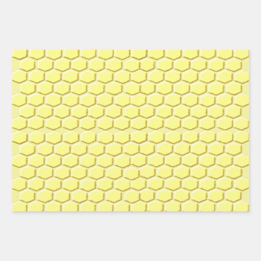 Happy Bee Day Birthday Bumblebee Geschenkpapier Set (Vorderseite 3)