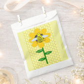 Happy Bee Day Birthday Bumblebee Geschenktütchen (Ausgeschnitten)