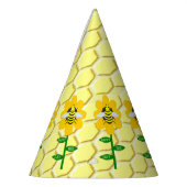 Happy Bee Day Birthday Bumblebee Partyhütchen (Links)