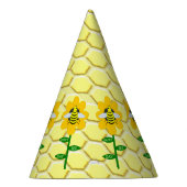 Happy Bee Day Birthday Bumblebee Partyhütchen (Rechts)